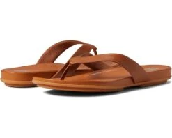 FitFlop Gracie Leather Flip-Flops
