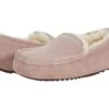 FIRESIDE By Dearfoams Mel Genuine Shearling Moccasin -Sole Serenity 71V6D5mebnL. AC SR920736