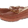 Minnetonka Sheepskin Lined Moose Slipper 2 Minnetonka Sheepskin Lined Moose Slipper -Sole Serenity 816qtF2XtpL. AC SR920736