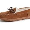 FIRESIDE By Dearfoams Alice Springs Genuine Shearling Moccasin 2 FIRESIDE By Dearfoams Alice Springs Genuine Shearling Moccasin -Sole Serenity 81YY20mwsL. AC SR920736